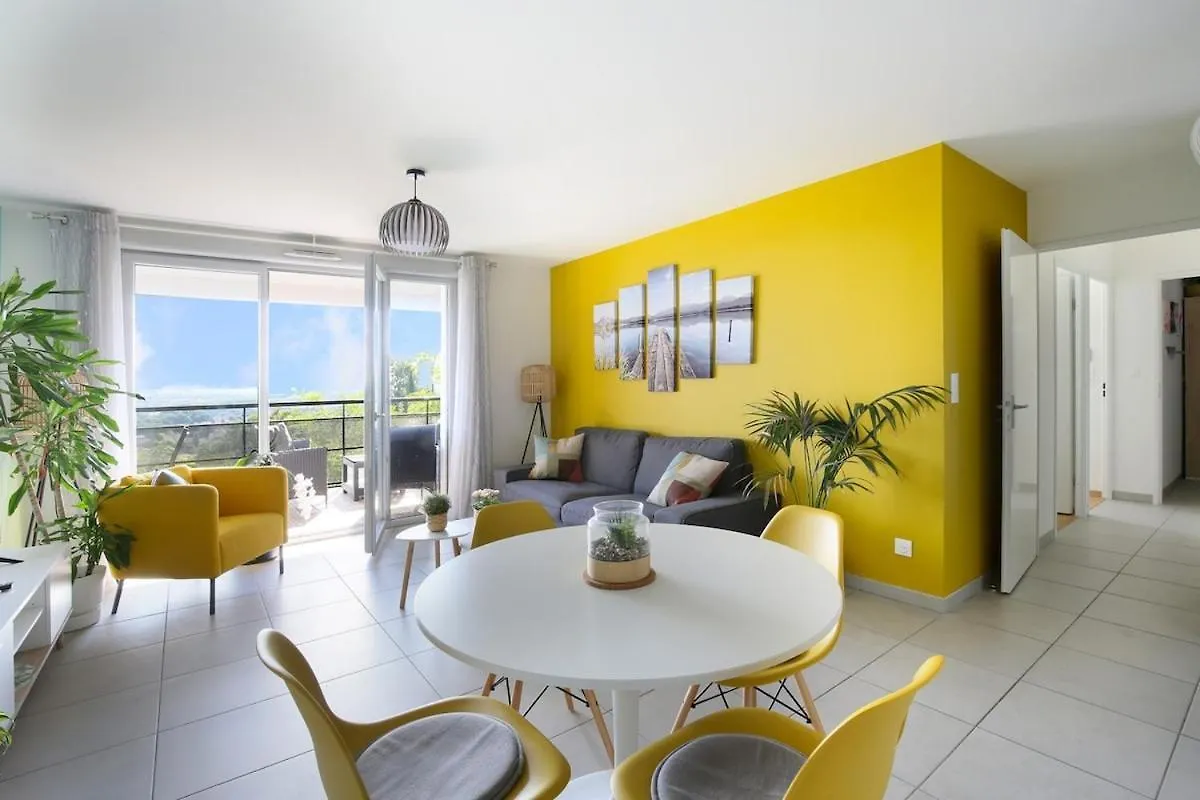 T3 Panoramic View Toulouse, Near Chu Rangueil, 2 Chambres, Tout Equipe, Neuf فرنسا