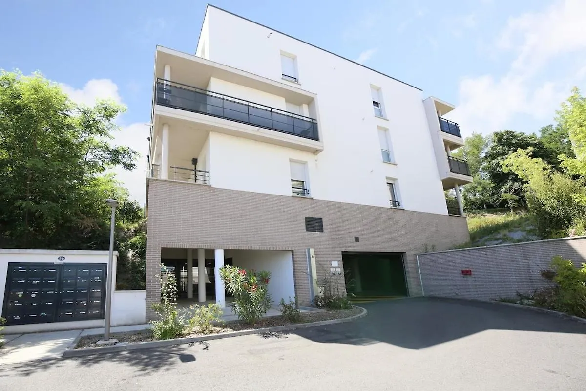 شقة T3 Panoramic View Toulouse, Near Chu Rangueil, 2 Chambres, Tout Equipe, Neuf