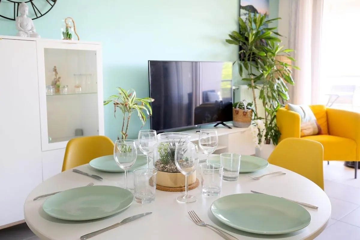 T3 Panoramic View Toulouse, Near Chu Rangueil, 2 Chambres, Tout Equipe, Neuf