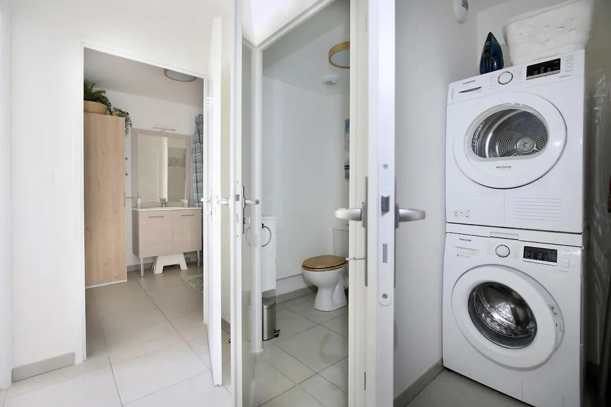 T3 Panoramic View Toulouse, Near Chu Rangueil, 2 Chambres, Tout Equipe, Neuf شقة